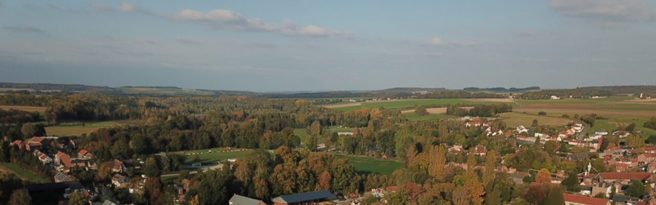 Conty - Vue aérienne