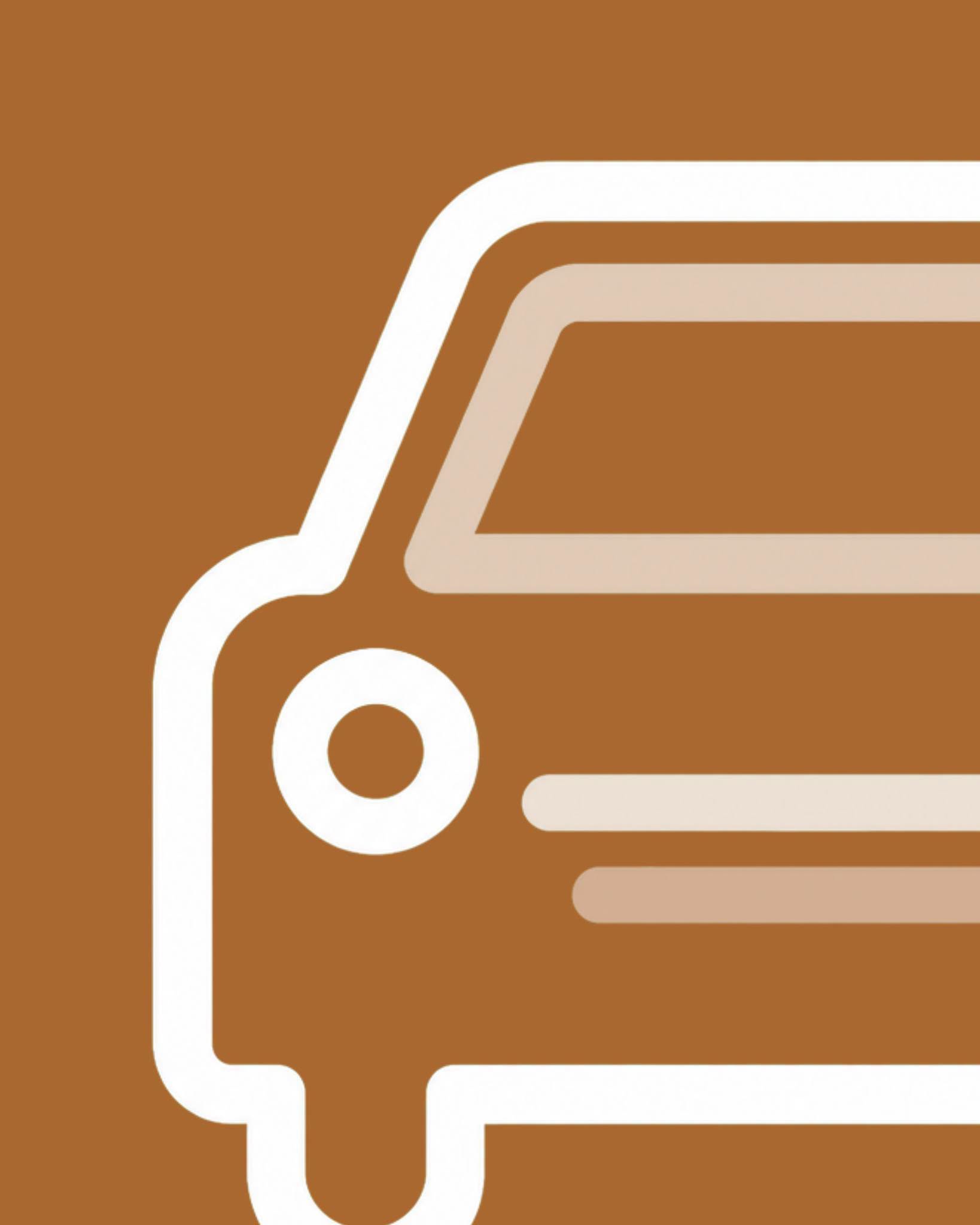 Affiche voiture tracé